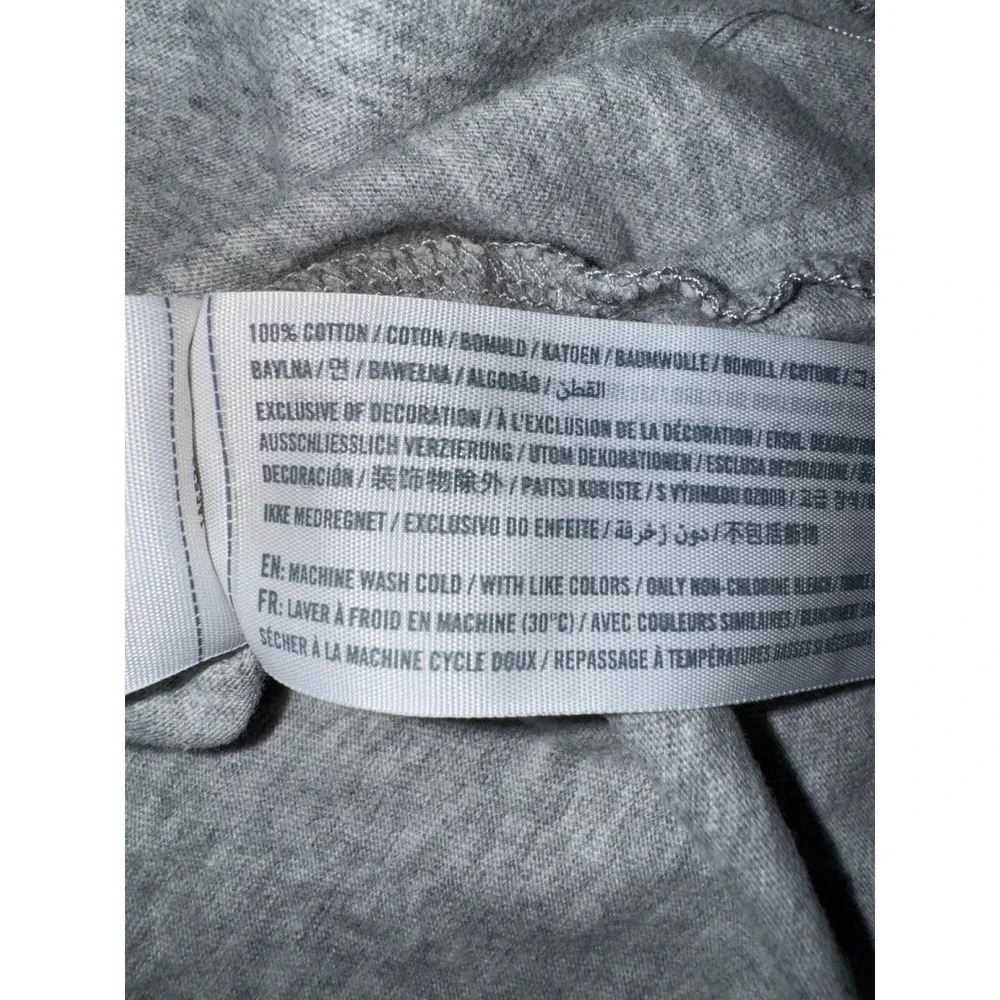 Abercrombie Fitch Vintage Y2K  Gray Short‎ Sleeve T Shirt Moose Logo Size M